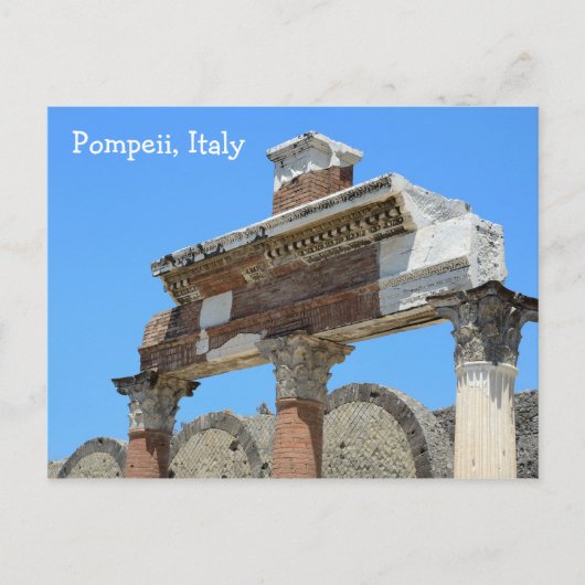 Briefkaart Pompeii (Voorkant)