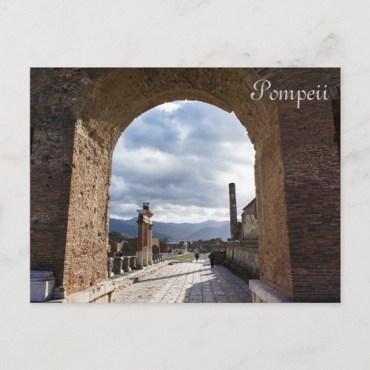 Briefkaart Pompeii Arch (Voorkant)