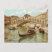 Briefkaart Ponte de ponte di Rialto, Venezia (Voorkant)