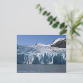 Briefkaart Portage Glacier (Staand voorkant)