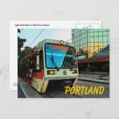 Briefkaart Portland (MAX) (Voorkant / Achterkant)