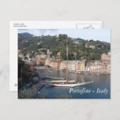 briefkaart - Portofino - Italië (Voorkant / Achterkant)