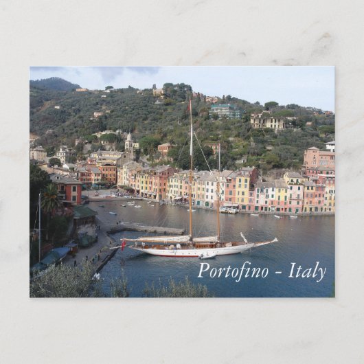 briefkaart - Portofino - Italië (Voorkant)