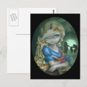 briefkaart "Portret van Goldilocks" (Voorkant / Achterkant)