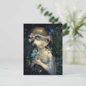 briefkaart "Portret van Ophelia" (Staand voorkant)