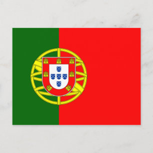 Briefkaart Portugese vlag