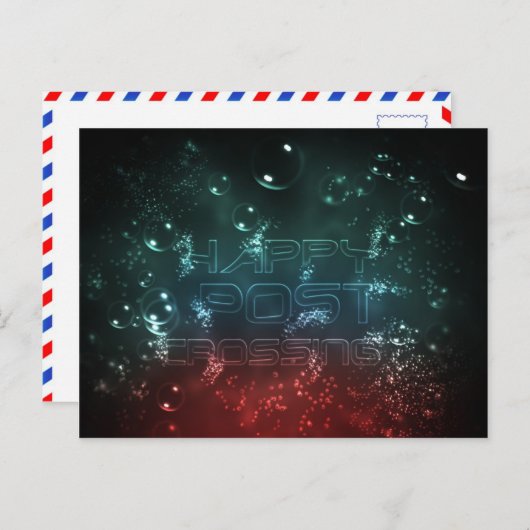 Briefkaart "Postkruising underwater" (Voorkant / Achterkant)