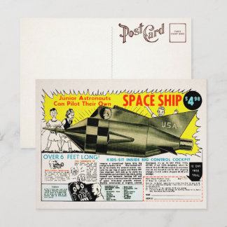 Briefkaart postorderruimte