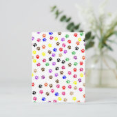 Briefkaart poten (Staand voorkant)