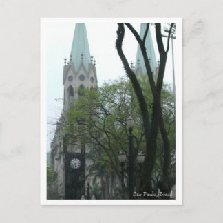 Briefkaart Praça da Sé - Gepersonaliseerd