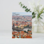 Briefkaart Prague Charles Bridge (Karlův most) (Staand voorkant)