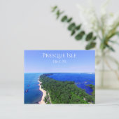 Briefkaart - Presque Isle Erie PA (Staand voorkant)
