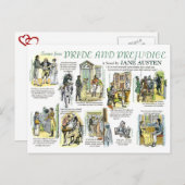 Briefkaart Pride & Prejudice (Voorkant / Achterkant)