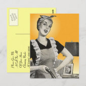 Briefkaart - promotionele advertentie voor het sch (Voorkant / Achterkant)