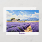 Briefkaart Provence (Voorkant / Achterkant)
