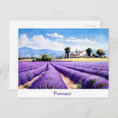 Briefkaart Provence (Voorkant / Achterkant)