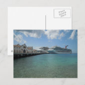 Briefkaart Puerta Maya pier, Cozumel, Mexico (Voorkant / Achterkant)