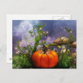 Briefkaart Pumpkin Pixie (Voorkant / Achterkant)