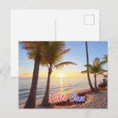 Briefkaart PUNTA CANA SUNRISE AMANECER (Voorkant / Achterkant)