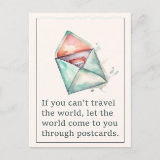 Briefkaart Quote | Postkruising