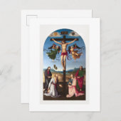BRIEFKAART : RAPHAEL : MOND CRUCIFIXION 1502 - 03 (Voorkant / Achterkant)