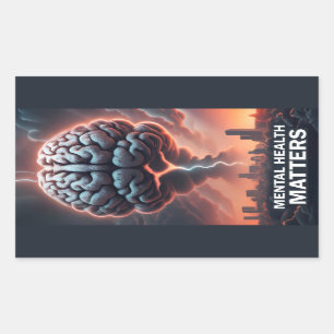 Briefkaart Rechthoekige Sticker