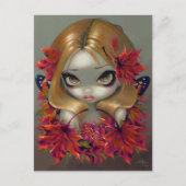 briefkaart "Red Maple Fairy" (Voorkant)