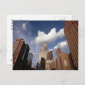 Briefkaart Reflection Afbeelding van WTC Twin Towe (Voorkant / Achterkant)