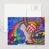 Briefkaart regenboogfabriek (Voorkant / Achterkant)