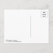 Briefkaart regenboogkat (Achterkant)