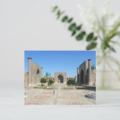 Briefkaart Registan in Samarkand, Oezbekistan (Staand voorkant)