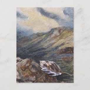 briefkaart "Reis aan" Leaf