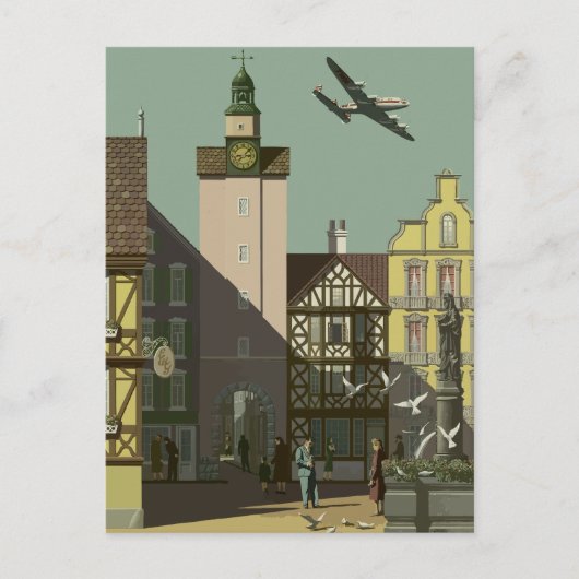 Briefkaart reizen Duitsland (Voorkant)