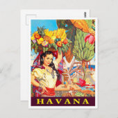 Briefkaart reizen naar Cuba (Voorkant / Achterkant)