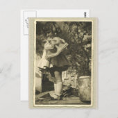 Briefkaart  retrofoto (Voorkant / Achterkant)