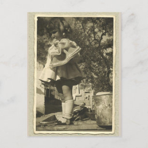 Briefkaart  retrofoto