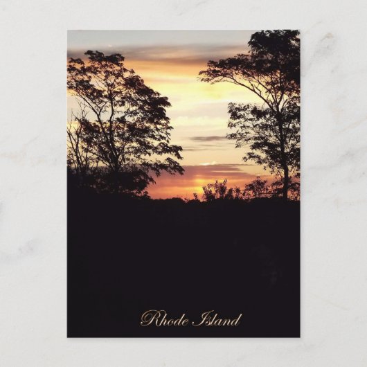 Briefkaart Rhode Island (Voorkant)