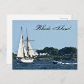 Briefkaart Rhode Island (Voorkant / Achterkant)