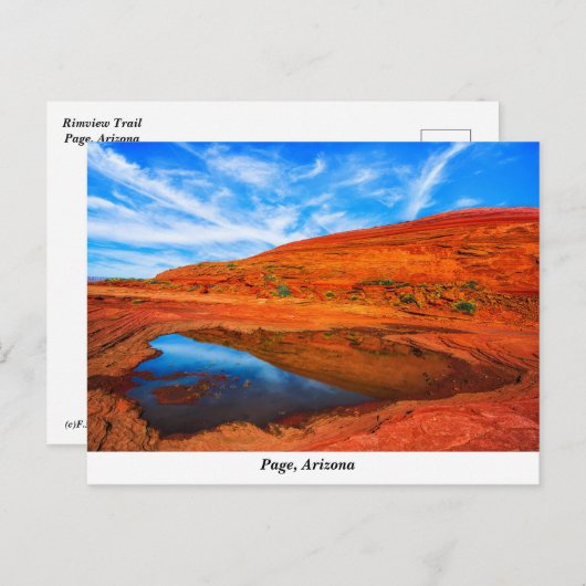 Briefkaart Rimview Trail (Voorkant / Achterkant)