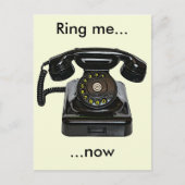  briefkaart Ring me...nu (Voorkant)