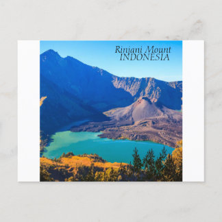 Briefkaart Rinjani