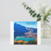 Briefkaart Rinjani (Staand voorkant)