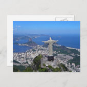 Briefkaart Rio de Janeiro, Brazilië (Voorkant / Achterkant)