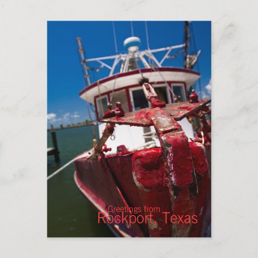 Briefkaart - Rockport, Texas (Voorkant)