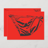 Briefkaart Rode Brief (Voorkant / Achterkant)