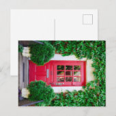 Briefkaart rode deur (Voorkant / Achterkant)