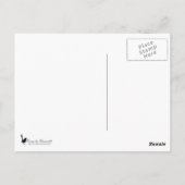 Briefkaart Romancing Swans (Achterkant)