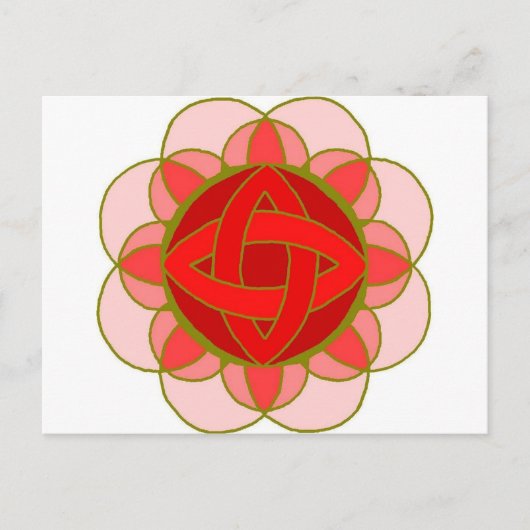 briefkaart "Root Chakra" (Voorkant)