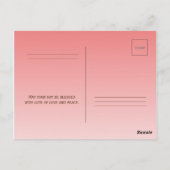 Briefkaart Royal Poinciana (Achterkant)