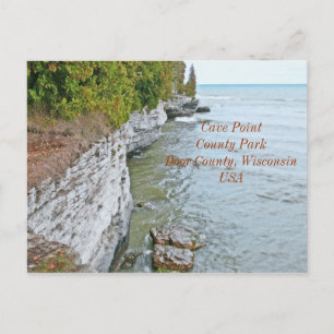 BRIEFKAART RUIGE EN MOOIE GROT POINT COUNTY PARK